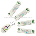 a iluminação 2.4G 4-Zone RF sem fio conduziu o controle remoto de RGBW para a tira do diodo emissor de luz de RGBW 5 em 1, 5pcs / set